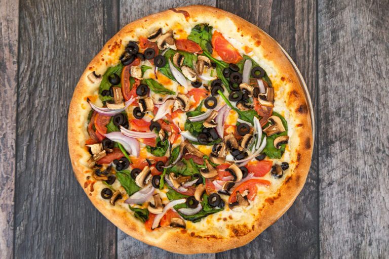 Goli Menu Items - Veggie Feta Pizza